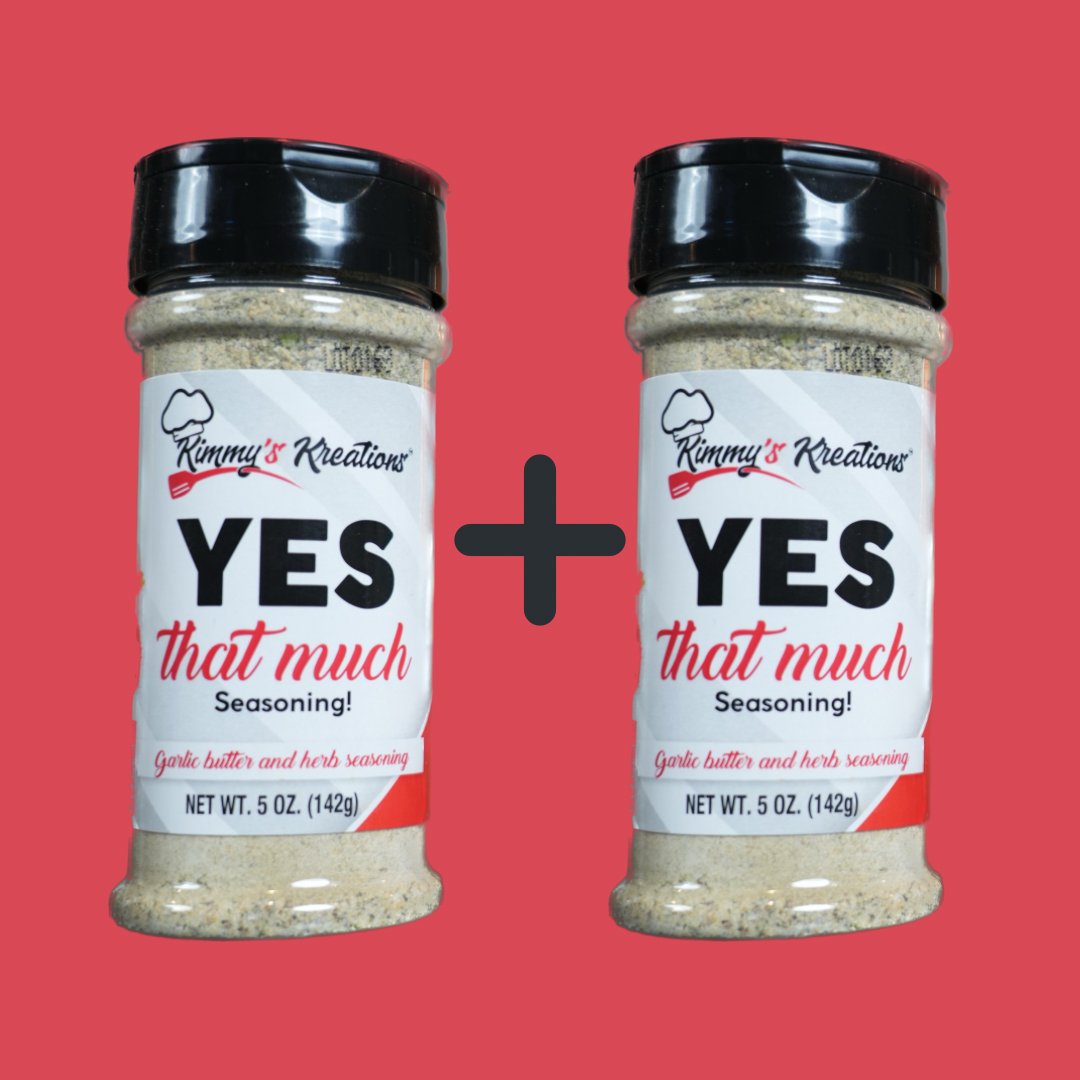 2 Bundle Deal - Yes That Much Seasoning - Kimmy's Kreations