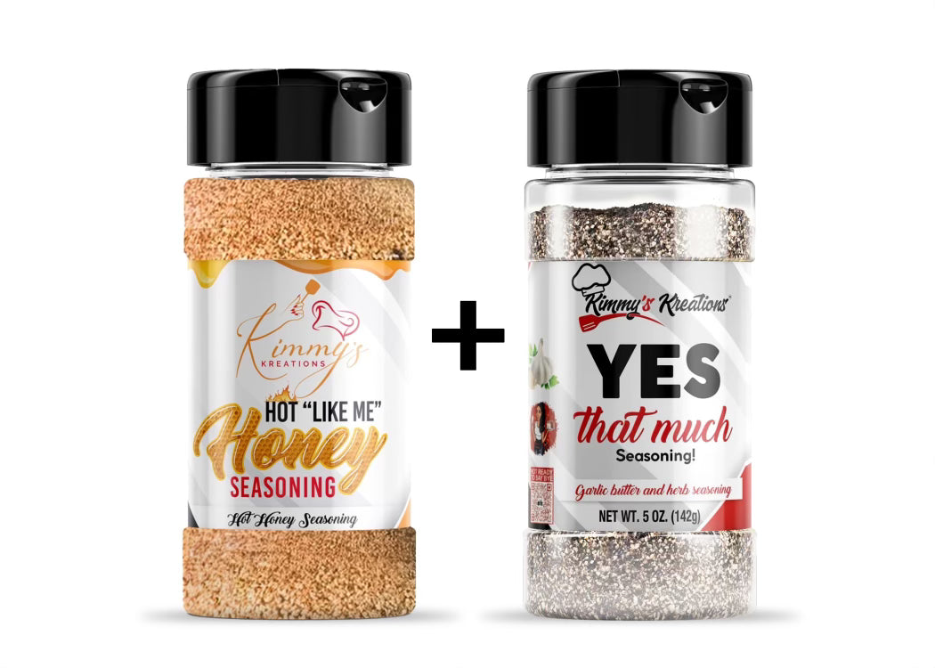 1 Yes & 1 Hot Honey Bundle Deal- Yes That Much & Hot Like Me Seasoning