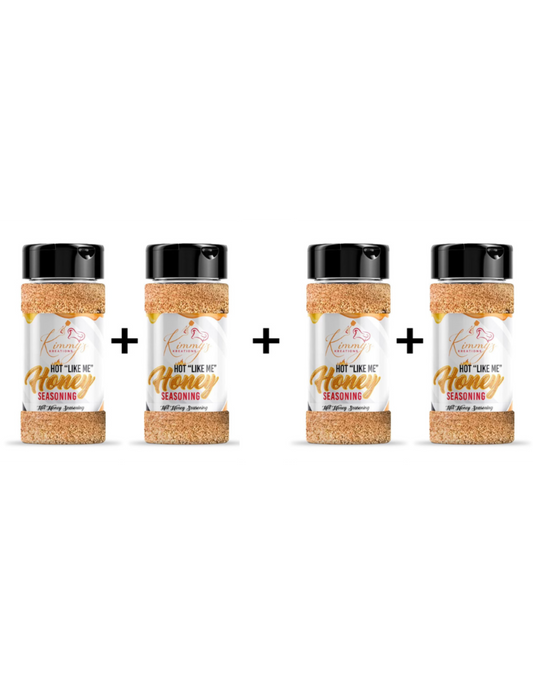 4 Hot Honey Bundle Deal- Hot Like Me Honey Seasoning